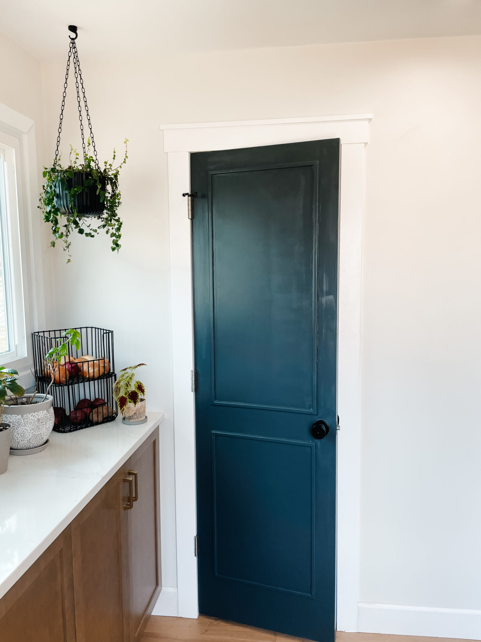 Want a Black Interior Front Door? How New Trim And Paint Change Everything
